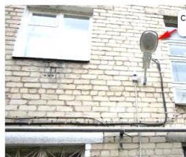 уличный электромонтаж - вариант 3