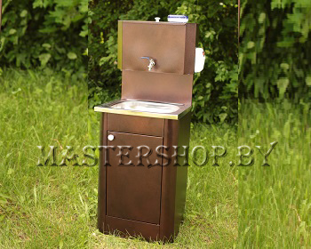 умывальник с водонагревателем для дачи - модель 4