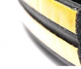 уплотнитель для окон черный - тип 2