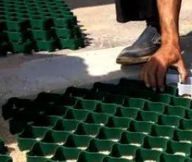 усиленная газонная решетка - тип 3