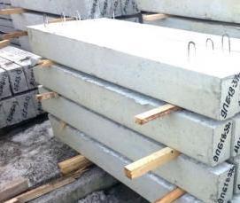 усиленные перемычки железобетонные - вариант 1