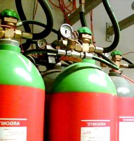 установка аэрозольных систем пожаротушения - модель 4