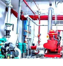 установка аэрозольных систем пожаротушения - модель 2