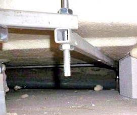 установка акриловой ванны на кирпичи - тип 1