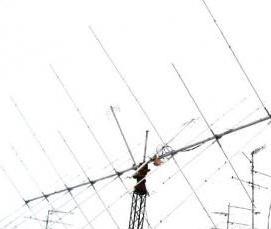 установка антенн на крыше многоквартирного дома - вариант 1