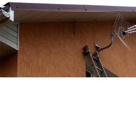 установка антенны на даче - вариант 1