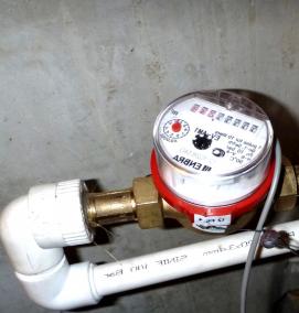 установка антимагнитных счетчиков воды - модель 3