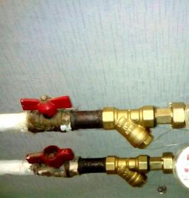 установка антимагнитных счетчиков воды - модель 2