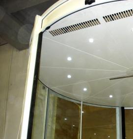 установка автоматической двери - модель 3