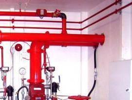 установка автоматической порошковой системы пожаротушения - вариант 4