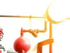 установка автоматической порошковой системы пожаротушения - вариант 3