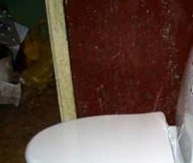 установка бачка унитаза - модель 3