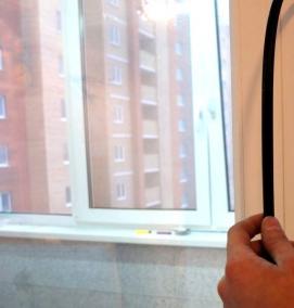 установка балконной двери - вариант 4