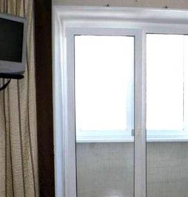 установка балконной двери - вариант 2