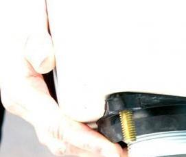 установка бокового сливного бачка унитаза - вариант 4