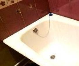 установка чугунной ванны - тип 2