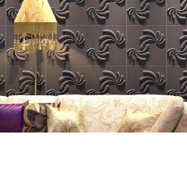 установка декоративных панелей на стены - вариант 2