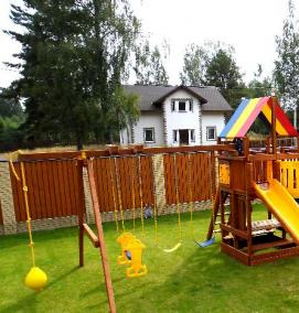 установка детских игровых площадок - вариант 3