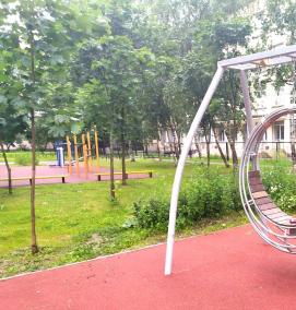 установка детских игровых площадок - вариант 2