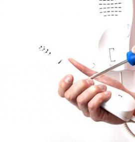 установка домофона в квартире - модель 4