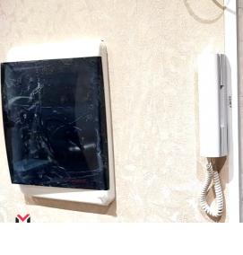 установка домофона в квартире - модель 2