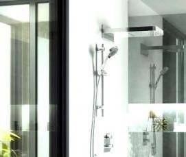 установка душа скрытого монтажа - тип 1