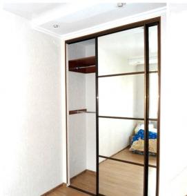 установка дверей-купе - модель 4