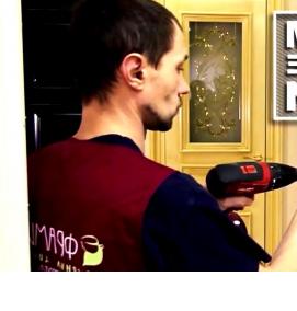 установка дверей-пеналов - вариант 2