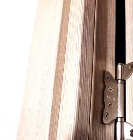 установка дверей «бабочки» - вариант 2