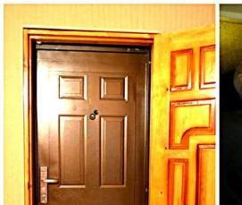 установка дверей в санузел - тип 4