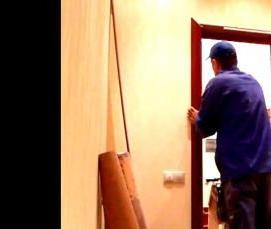 установка двери 70 см - вариант 3