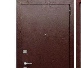 установка двери с терморазрывом - модель 4