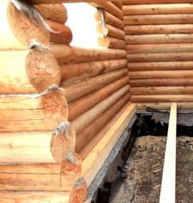 установка двери в бане - тип 3