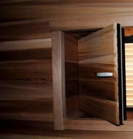 установка двери в бане - тип 2