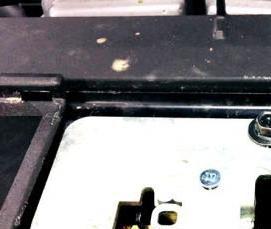 установка электромеханического замка - модель 3