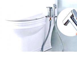 установка гигиенического душа для унитаза - вариант 4