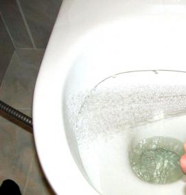 установка гигиенического душа - модель 1