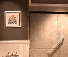 установка кабины в ванной комнате - вариант 1