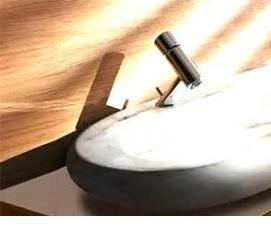 установка каменной раковины - модель 1