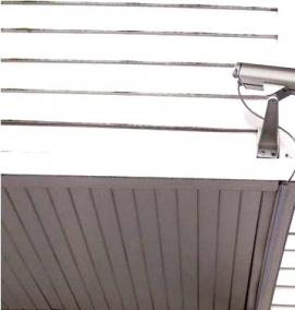 установка камеры видеонаблюдения в подъезде - тип 1