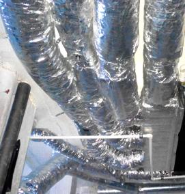 установка канального кондиционера - модель 1