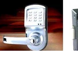 установка кодового замка на дверь подъезда - тип 2