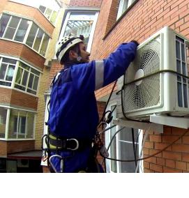 установка кондиционера - модель 2