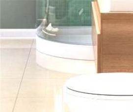 установка косого унитаза - модель 4