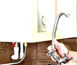 установка крана смесителя - модель 2