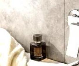 установка крана в ванной - вариант 1