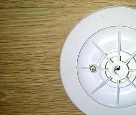 установка линейных пожарных извещателей - вариант 2