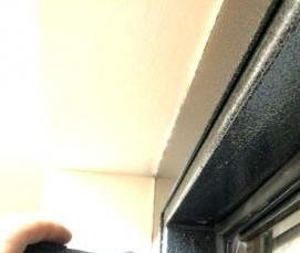 установка магнитного замка на дверь подъезда - модель 4