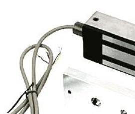 установка магнитного замка на калитку - модель 2