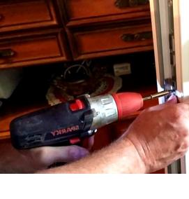 установка магнитной двери - вариант 4